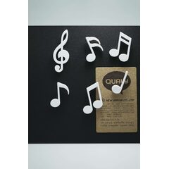 МАГНИТЫ MEMODY MAGNET (6 ШТ. / УПАК.), белые