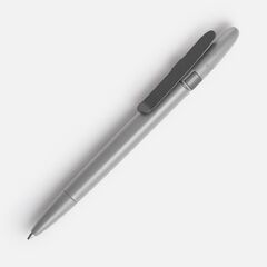 Ручка шариковая Prodir DS5 TSM Metal Clip, серая