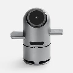 Bluetooth-колонка с беспроводной зарядкой Droid, серая