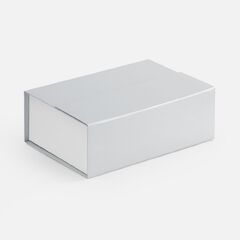 Коробка Bicolor Case, белая с серым