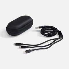 Кабель Triple Charge в футляре ver.2, черный