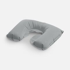 Надувная подушка под шею в чехле Sleep, темно-серая