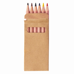 Цветные карандаши мини TINY,6 цветов