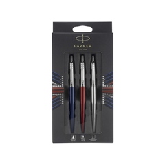 Набор Parker Jotter London Trio: ручка гелевая, ручка шариковая. карандаш