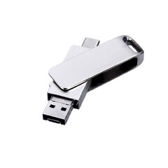USB 3.0-флешка на 32 Гб 3-в-1 с разъемами Micro USB и USB-C