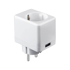 Умная розетка с USB портом «IoT P09»