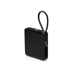 Внешний аккумулятор со встроенным кабелем USB-C «Дэнси», 5000 мАч