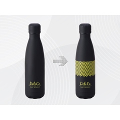 Вакуумная термобутылка «Vacuum bottle C1», soft touch,  с УФ-печатью