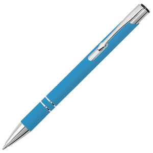 Ручка шариковая Legend Soft Touch, голубой