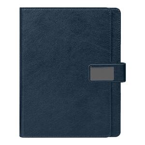 Ежедневник в суперобложке Country Alfa Mocco Business Edition B5 в подарочной коробке, синий