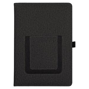 Ежедневник Smart Wallet Cambric A5, черный, недатированный, в твердой обложке с поролоном