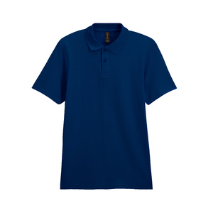 Футболка поло SOFTSTYLE ADULT DOUBLE PIQUE, МОРСКОЙ СИНИЙ 2XL