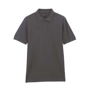Футболка поло PREMIUM COTTON ADULT DOUBLE PIQUE, ГРАФИТОВЫЙ S