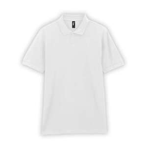 Футболка поло PREMIUM COTTON ADULT DOUBLE PIQUE, БЕЛЫЙ S