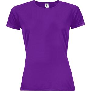 Футболка женская Sporty Women 140 темно-фиолетовая, размер S