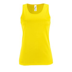 Майка женская Sporty TT Women желтый неон, размер XXL