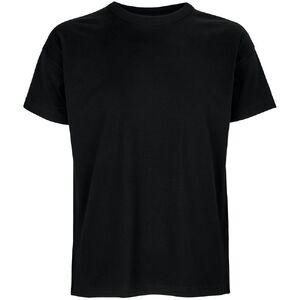 Футболка оверсайз мужская Boxy Men, черная, размер M