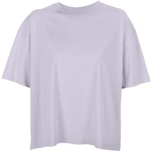 Футболка оверсайз женская Boxy Women, сиреневая, размер S