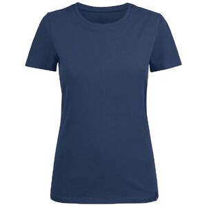 Футболка женская Ladies American U синяя, размер XXL
