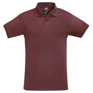 Рубашка поло мужская Perfect Men 180, бордовая, размер 3XL