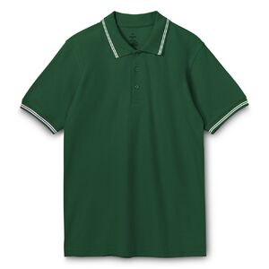 Рубашка поло Virma Stripes, зеленая, размер S