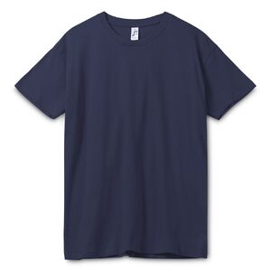 Футболка унисекс Regent 150, синяя (джинс), размер 5XL
