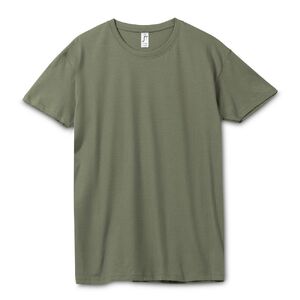 Футболка унисекс Regent 150, хаки, размер 3XL