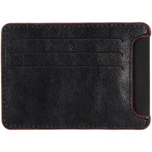 Чехол для карточек Arrival, черный с красным