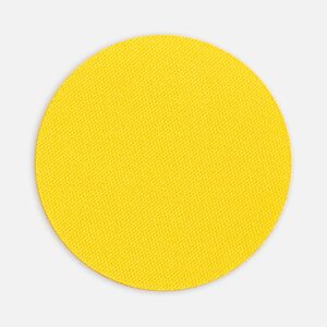 Наклейка тканевая Lunga Round, M, желтая