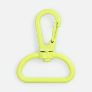 Застежка-карабин Snap Hook, L, желтый неон