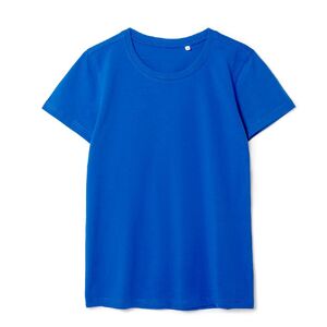 Футболка женская T-bolka Stretch Lady, ярко-синяя (royal), размер S