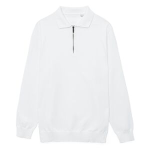 Рубашка поло мужская с длинным рукавом Terrazzo, белая, размер L/XL