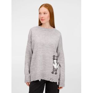 Джемпер Sharpick, серебристо-серый меланж, размер L/XL