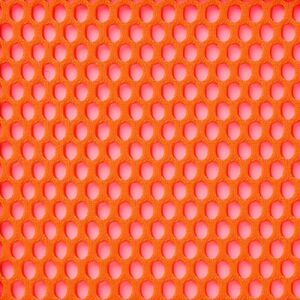 Заготовка из крупной сетки Rete 1500, оранжевый неон