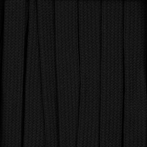Плоский шнур Cord M, черный, 80 см