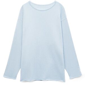 Лонгслив унисекс Siluetti Fuori, светло-голубой, размер L/XL
