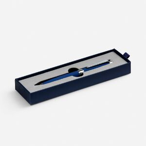 Ручка шариковая Broad Ring Soft Touch в футляре, синяя