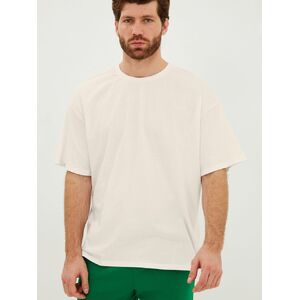 Футболка Oversize Premium, молочно-белая, размер L