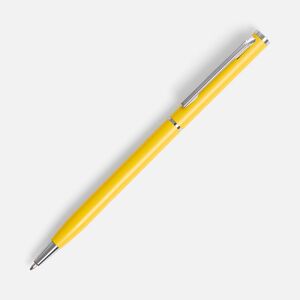 Ручка шариковая New Hotel Chrome, матовая желтая