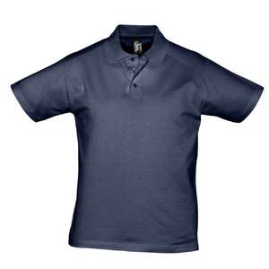 Рубашка поло мужская Prescott men 170 кобальт (темно-синяя), размер S