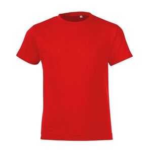 Футболка детская Regent Fit Kids, красная, на рост 118-128 см (8 лет)