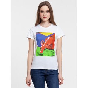 Футболка женская Toro, белая, размер XL