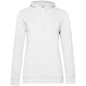 Толстовка с капюшоном женская Hoodie, белая, размер S