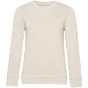 Свитшот женский BNC Inspire (Organic), молочно-белый, размер XXL