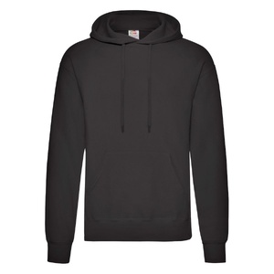 Толстовка CLASSIC HOODED 3XL черный 80% хлопок, 20% полиэстер, плотность 280г/м2