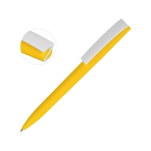 Ручка пластиковая soft-touch шариковая «Zorro»