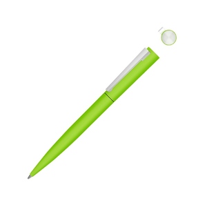 Ручка шариковая металлическая «Brush Gum», soft-touch