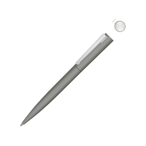 Ручка шариковая металлическая «Brush Gum», soft-touch