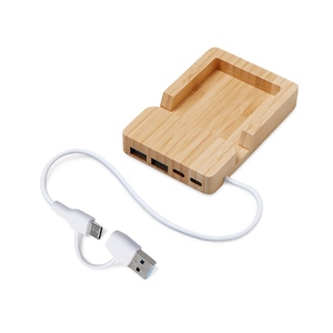 USB-хаб «Memo», 2*USB, 2*Type C