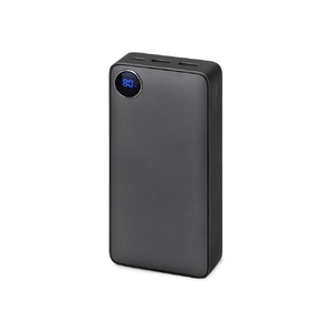 Внешний аккумулятор «Mild Pro» c быстрой зарядкой QC/PD, металлик soft-touch, 20 000 mAh